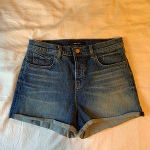 J Brand High Waisted Jean Shorts